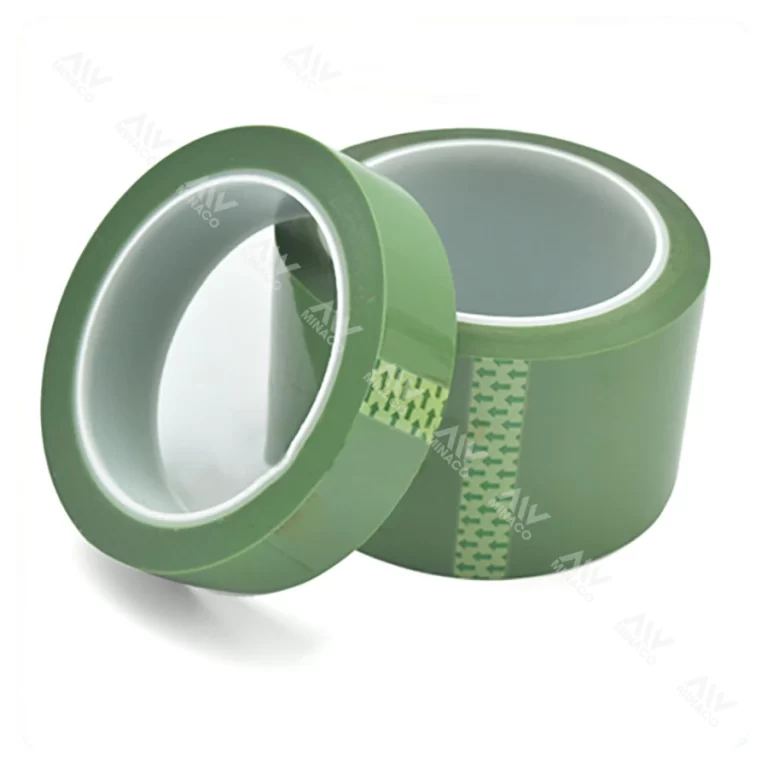 Băng dính chịu nhiệt Silicone màu xanh